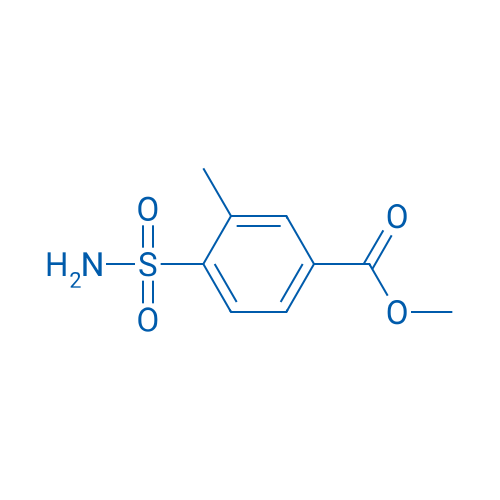 Methyl 3-methyl-4-sulfamoylbenzoate 250mg