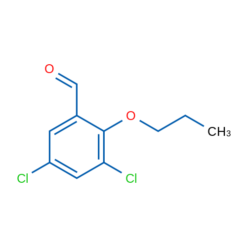 3,5-Dichloro-2-propoxybenzaldehyde 250mg