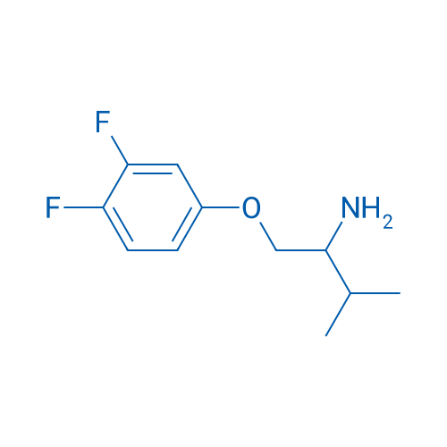 1-(3,4-Difluorophenoxy)-3-methyl-2-butanamine 1g