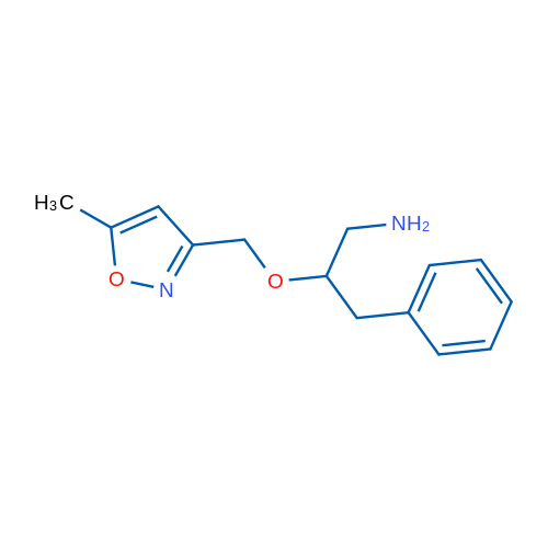 2-((5-Methylisoxazol-3-yl)methoxy)-3-phenylpropan-1-amine 1g
