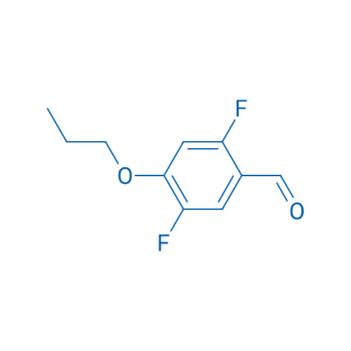 2,5-Difluoro-4-propoxybenzaldehyde 1g