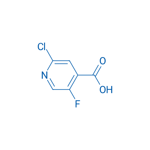 2-Chloro-5-fluoroisonicotinic acid 250mg
