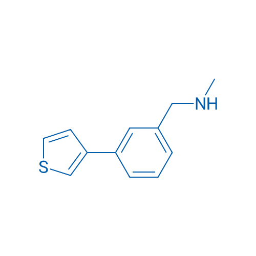 N-Methyl-1-(3-(thiophen-3-yl)phenyl)methanamine 1g