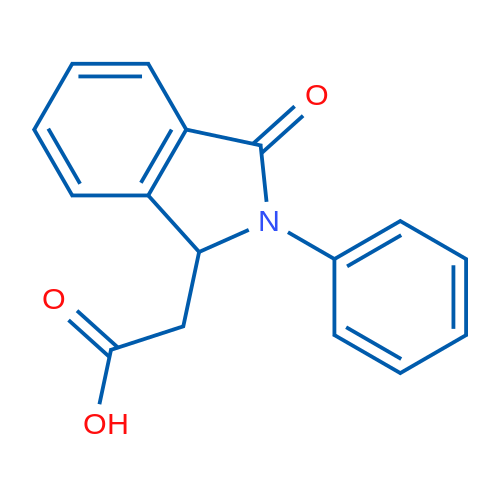2-(3-Oxo-2-phenylisoindolin-1-yl)acetic acid 1g