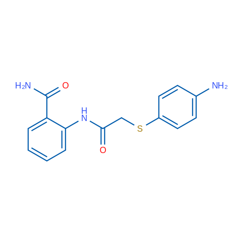 2-(2-((4-Aminophenyl)thio)acetamido)benzamide 5g