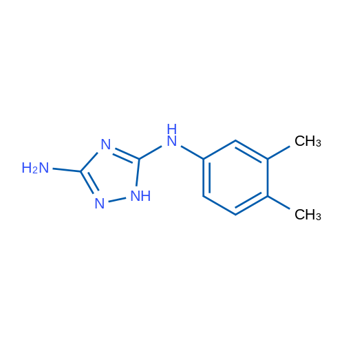 N5-(3,4-Dimethylphenyl)-1H-1,2,4-triazole-3,5-diamine 1g