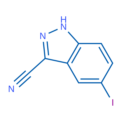 5-Iodo-1H-indazole-3-carbonitrile 1g
