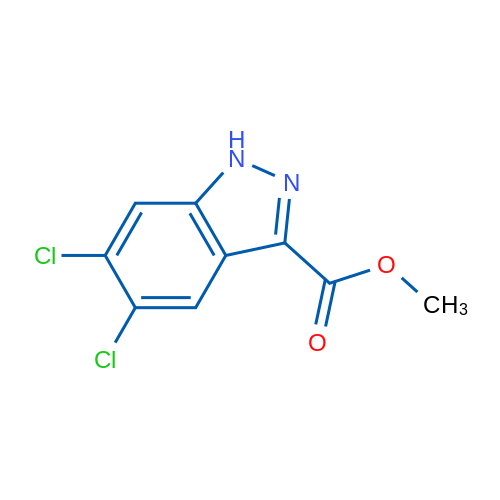 Methyl 5,6-dichloro-1H-indazole-3-carboxylate 1g