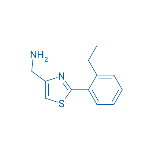 (2-(2-Ethylphenyl)thiazol-4-yl)methanamine 1g