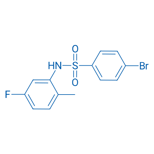 4-Bromo-N-(5-fluoro-2-methylphenyl)-benzenesulfonamide 100mg