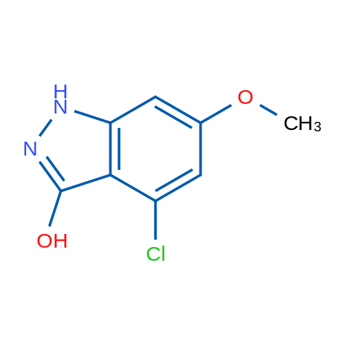 4-Chloro-6-methoxy-1H-indazol-3-ol 1g