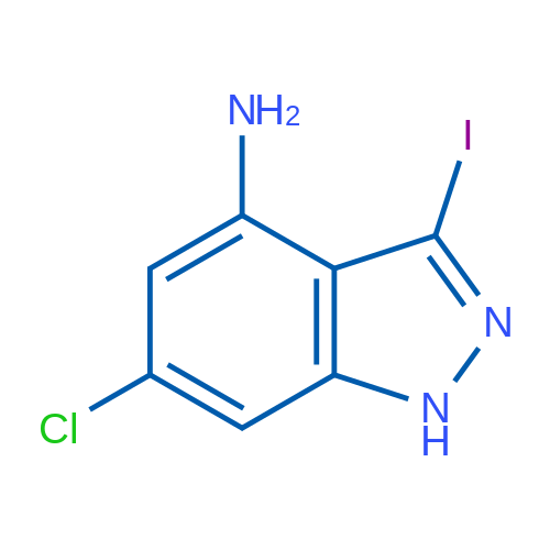 6-Chloro-3-iodo-1H-indazol-4-amine 1g