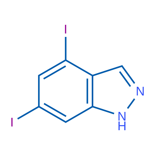 4,6-Diiodo-1H-indazole 1g