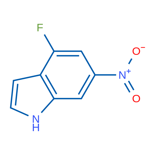 4-Fluoro-6-nitro-1H-indole 250mg