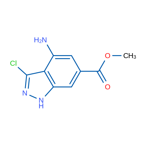 Methyl 4-amino-3-chloro-1H-indazole-6-carboxylate 1g