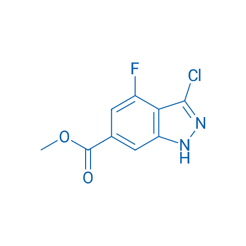 Methyl 3-chloro-4-fluoro-1H-indazole-6-carboxylate 1g
