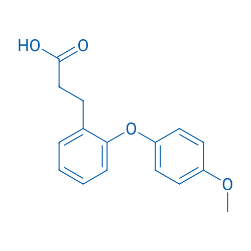 3-(2-(4-Methoxyphenoxy)phenyl)propanoic acid 5g