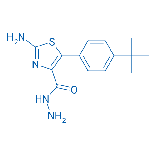 2-Amino-5-(4-(tert-butyl)phenyl)thiazole-4-carbohydrazide 10g