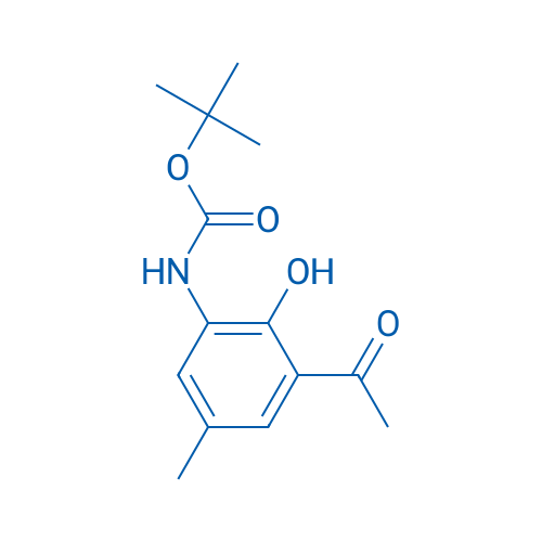 tert-Butyl (3-acetyl-2-hydroxy-5-methylphenyl)carbamate 1g