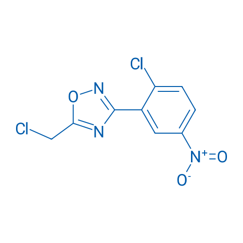 3-(2-Chloro-5-nitrophenyl)-5-(chloromethyl)-1,2,4-oxadiazole 1g