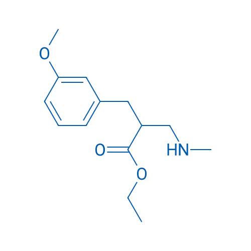 Ethyl 2-(3-methoxybenzyl)-3-(methylamino)propanoate 1g