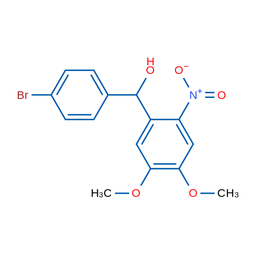 (4-Bromophenyl)(4,5-dimethoxy-2-nitrophenyl)methanol 1g
