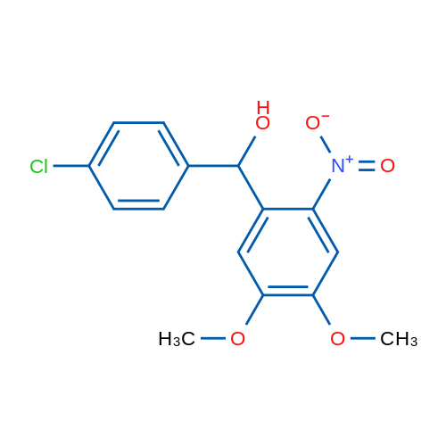 (4-Chlorophenyl)(4,5-dimethoxy-2-nitrophenyl)methanol 1g