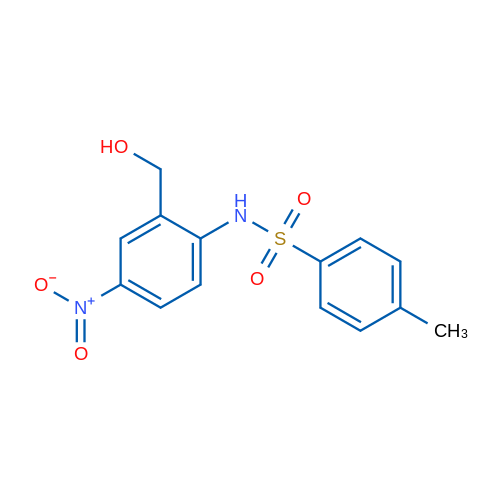 N-(2-(Hydroxymethyl)-4-nitrophenyl)-4-methylbenzenesulfonamide 1g