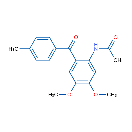 N-(4,5-Dimethoxy-2-(4-methylbenzoyl)phenyl)acetamide 1g