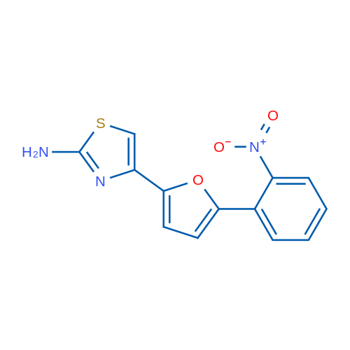 4-(5-(2-Nitrophenyl)furan-2-yl)thiazol-2-amine 1g