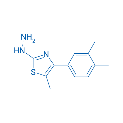 4-(3,4-Dimethylphenyl)-2-hydrazinyl-5-methylthiazole 1g