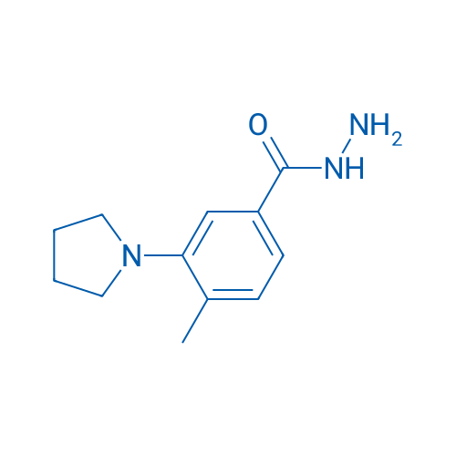4-Methyl-3-(pyrrolidin-1-yl)benzohydrazide 1g