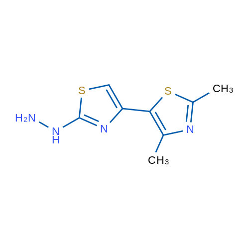 2-Hydrazinyl-2',4'-dimethyl-4,5'-bithiazole 1g