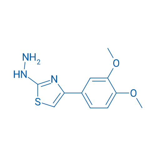 4-(3,4-Dimethoxyphenyl)-2-hydrazinylthiazole 1g