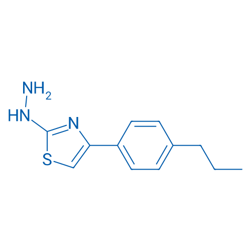2-Hydrazinyl-4-(4-propylphenyl)thiazole 1g