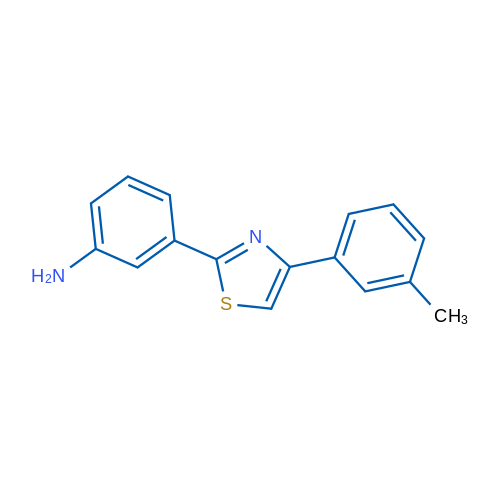 3-(4-(m-Tolyl)thiazol-2-yl)aniline 1g