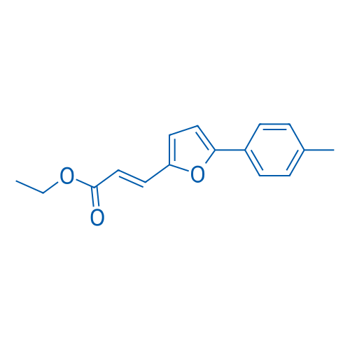 Ethyl 3-(5-(p-tolyl)furan-2-yl)acrylate 1g