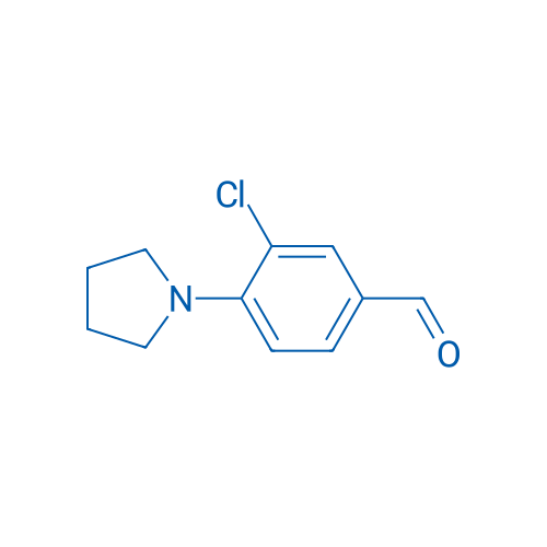 3-Chloro-4-(pyrrolidin-1-yl)benzaldehyde 1g