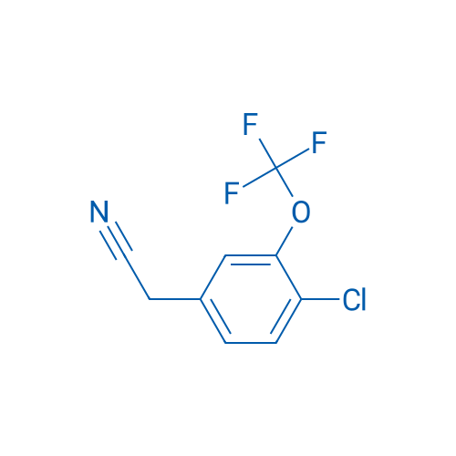 2-(4-Chloro-3-(trifluoromethoxy)phenyl)acetonitrile 1g