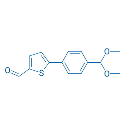 5-(4-(Dimethoxymethyl)phenyl)thiophene-2-carbaldehyde 1g