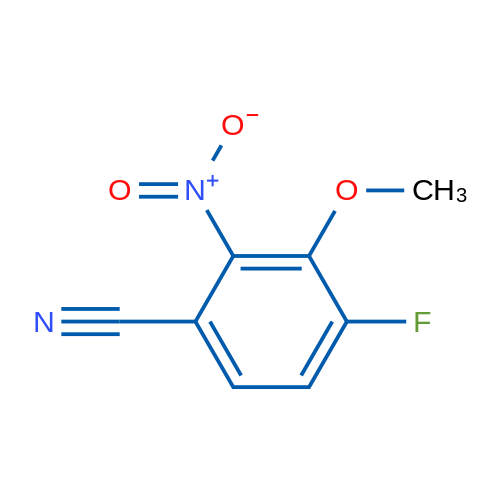 4-Fluoro-3-methoxy-2-nitrobenzonitrile 1g
