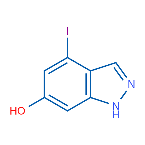 4-Iodo-1H-indazol-6-ol 1g