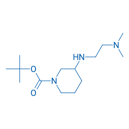 tert-Butyl 3-((2-(dimethylamino)ethyl)amino)piperidine-1-carboxylate 250mg