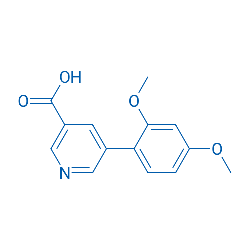 5-(2,4-Dimethoxyphenyl)nicotinic acid 1g