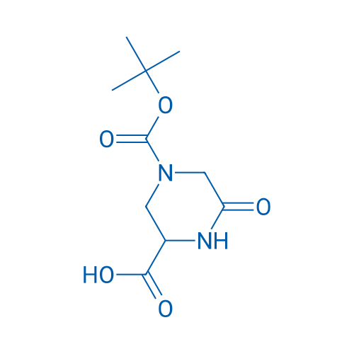 4-(tert-Butoxycarbonyl)-6-oxopiperazine-2-carboxylic acid 1g