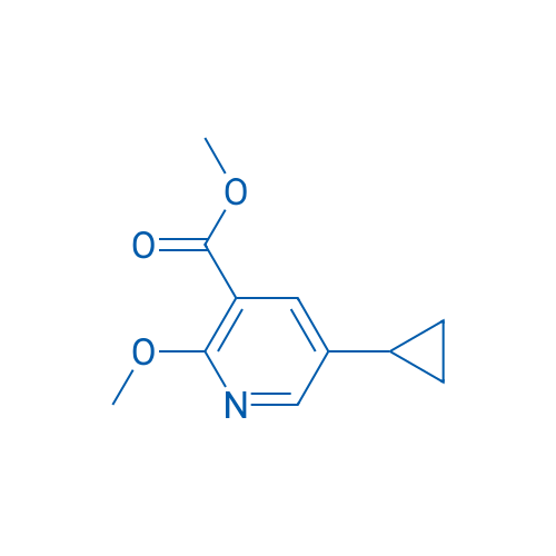 Methyl 5-cyclopropyl-2-methoxynicotinate 250mg