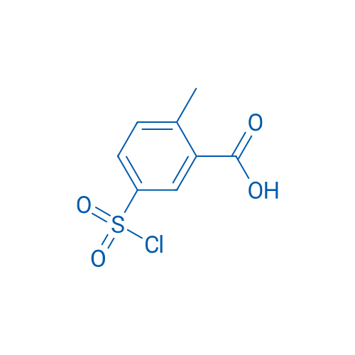5-(Chlorosulfonyl)-2-methylbenzoic acid 250mg