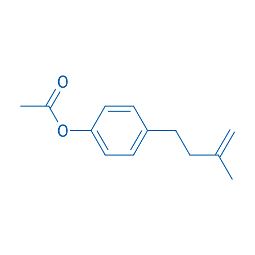 4-(4-Acetoxyphenyl)-2-methyl-1-butene 1g