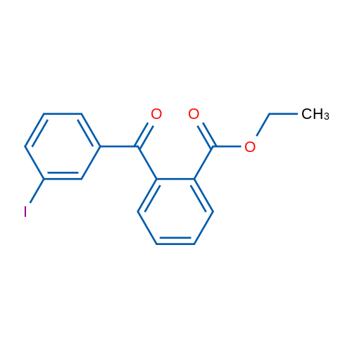 2-Ethoxycarbonyl-3'-iodobenzophenone 5g