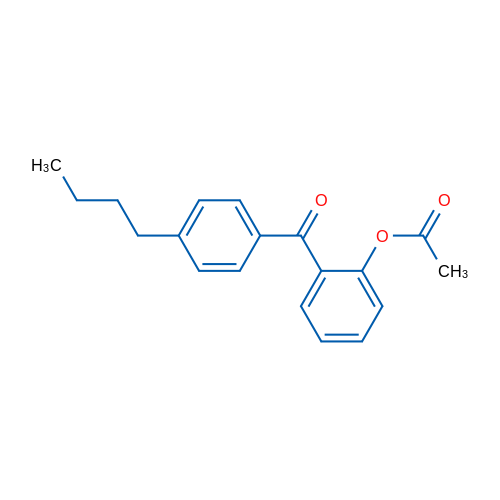 2-Acetoxy-4'-butylbenzophenone 1g